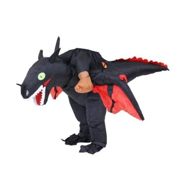 Imagem de KiBcsLic Fantasia inflável de Halloween para festa de máscaras e dramatização