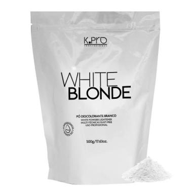Imagem de K.pro Pó Descolorante Branco White Blonde Profissional 500g