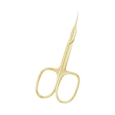 Imagem de Tesoura De Cutícula Curvada Multiuso Profissional Para Unhas, Sobrance
