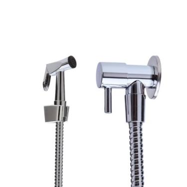 Imagem de Ducha Higiênica Luxo Completa Em Metal - Lusaflex