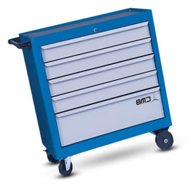 Imagem de Carro Para Ferramentas Com 1 Bandeja E 5 Gavetas Cmb865 Cmb