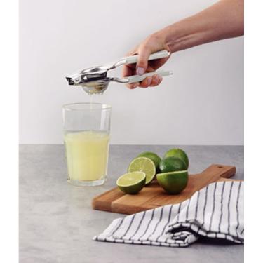 Imagem de Espremedor de Limão Tramontina Utilitá em Aço Inox com Branco