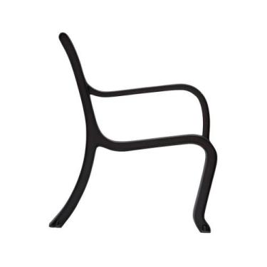 Imagem de Par Pé De Banco Toronto Praça Jardim Em Alumínio Fundido - LUMINÁRIAS 