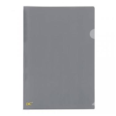 Imagem de Pasta em L ofício Fumê 041PP-FM pacote c/ 10 unidades Dac