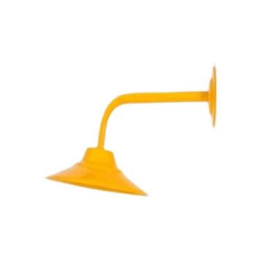 Imagem de Arandela Alumínio Enerlux Externa C/ Braço Curto Curvo Amarelo