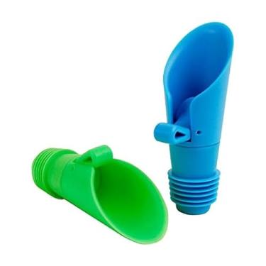 Imagem de Houdini Rolhas de garrafa de vinho Flipper dosador de vinho, conjunto de 2, cores sortidas