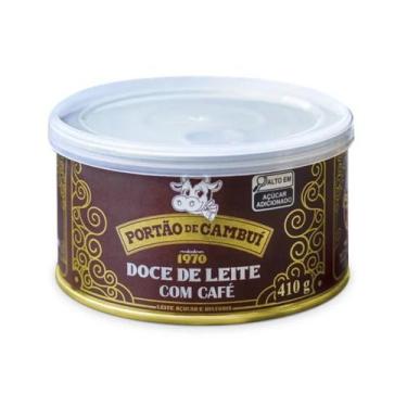 Imagem de Doce de Leite Com Café Pastoso Lata PORTÃO DE CAMBUÍ 410g