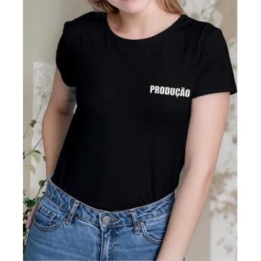 Imagem de Camiseta Camisa Adulto Feminina Masculina Uniforme de Trabalho Profiss