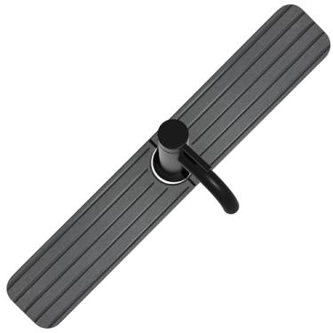 Imagem de ZumenDa Tapete de torneira de pia de cozinha de 59,9 cm x 10,16 cm, torneira de pedra absorvente de água para balcão de banheiro, bandeja de diatomita de secagem rápida para pia de cozinha, cinza