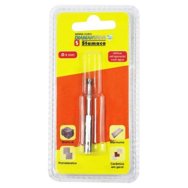 Imagem de Serra Copo Diamantada 4mm - 1744 - STAMACO