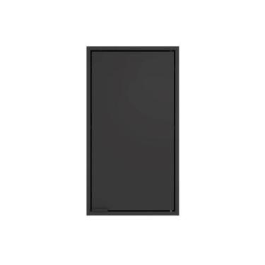 Imagem de Armário Aéreo Multiúso Itatiaia Smart - 1 Porta - Preto Matte