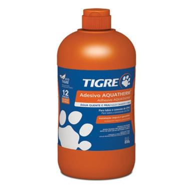 Imagem de Adesivo Aquatherm 850g - 53010415 - Tigre Cola Adesivo Cpvc Aquatherm Frasco 850g Tigre