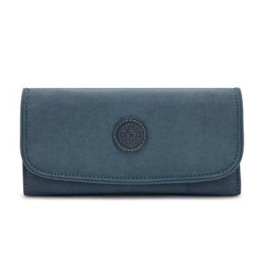 Imagem de Carteira Kipling Cinza Varias Divisoes Proteção Rfid