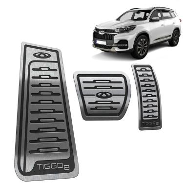 Imagem de Descanso De Pé + Pedaleira Chery Tiggo 8 2021 2022 Preto