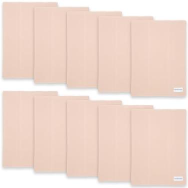 Imagem de Comfy Cubs Conjunto de panos para arrotar bebês (pacote com 10) - grande, 6 camadas, ultra absorvente, 100% algodão para bebês cuspir, babar e bagunçar - presentes de bebê recém-nascidos macios,