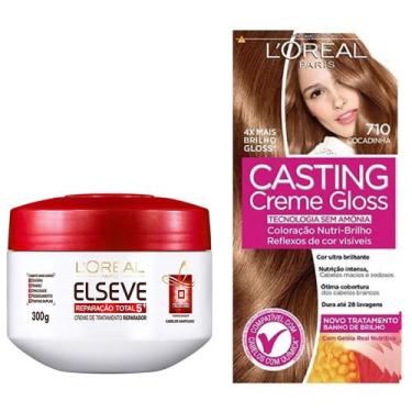 Imagem de Kit 1 Creme de Tratamento Elseve Reparação Total 5 com 300g