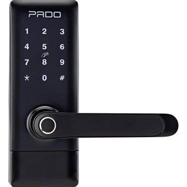 Imagem de Fechadura Digital Biometria Senha Cartao Chave Pado Fde-300w