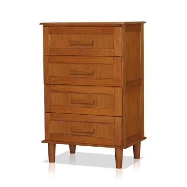 Imagem de Cômoda para Quarto 100% Madeira 4 Gavetas França