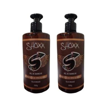 Imagem de Gel De Barbear Shoxx 500G Siliconado - Kit Com 2Un