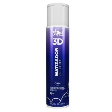 Imagem de Matizador 3D Ice Blond Cinza 300ml Magic Color - wincy