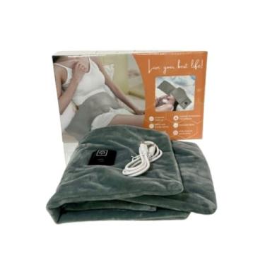 Imagem de Máscara De Dormir Térmica Recarregável USB Sono Relaxante Compressa Quente Para Cólica Menstrual