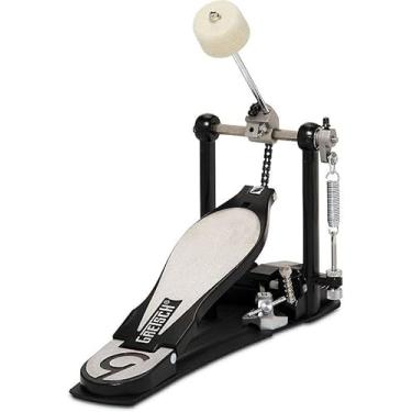 Imagem de Pedal Simples Gretsch G3 Single Bass Drum Pedal Single Chain Drive com base fixa e batedor radius