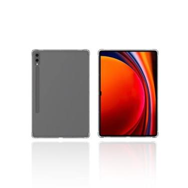Imagem de Capa transparente para tablet Samsung Galaxy Tab S11 2025 de 11 polegadas, design WUNIKA Airbag à prova de quedas, fina, leve, à prova de arranhões, capa de TPU de silicone de proteção durável