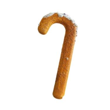 Imagem de shamjina Enfeite de Natal para pendurar, decoração de Natal, artesanato, pingente de Natal, decorações de árvore de Natal para o ano novo, aniversário, parede, Forma de Cana