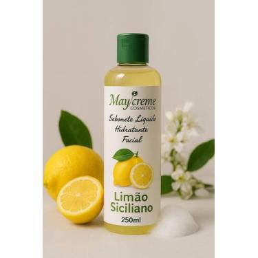 Imagem de Sabonete Hidratante Facial Liquido Beleza da Pele Maycrene, Limão Sici
