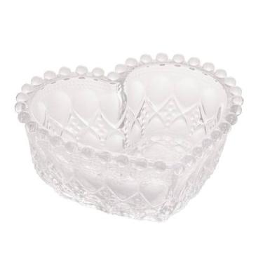 Imagem de Bowl de Vidro Porta Objetos Coração Balls Lyor 13,5x12cm