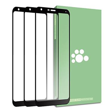 Imagem de Película protetora de tela de vidro temperado LG Stylo 4 (pacote com 3) transparente, antirreflexo, anti-impressões digitais, antiarranhões, à prova de estilhaçamento, ultrafina, cobertura total