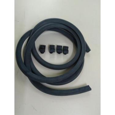 Imagem de Kit Borracha capo e 4 batentes Opala E Caravan 80/92 - Metropoleborrac