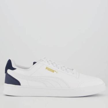 Imagem de Tênis Puma Shuffle Branco e Dourado, 39