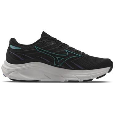 Imagem de Tênis Mizuno Jet 8 - Feminino - Preto-Roxo, 39