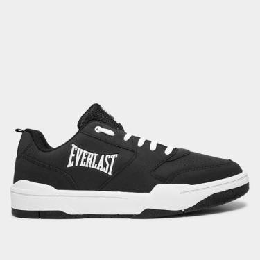 Imagem de Tenis Everlast Blazer Masculino, Preto, Branco, 41