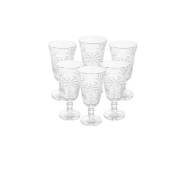 Imagem de Conjunto 6 Taças de Cristal Água Palm Lyor 240ml ( 5970 )