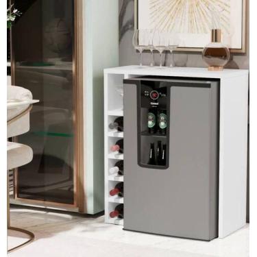 Imagem de Aparador Adega Cervejeira Lounge Bar - Diversas Cores - JM Mais Móveis