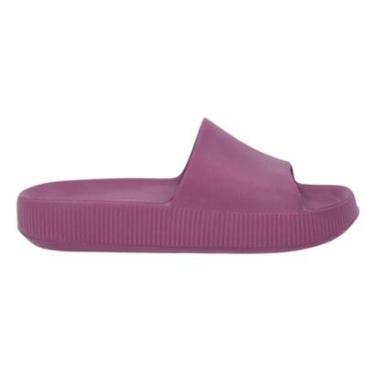 Imagem de Chinelo Nuvem Plataforma EVA Feminino Usaflex AG0501017 Roxo-Feminino