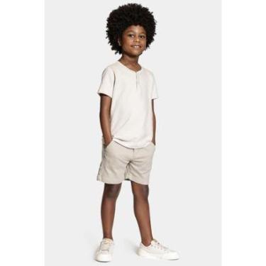 Imagem de Bermuda Aramis Infantil Confort Chino Color Areia-Masculino