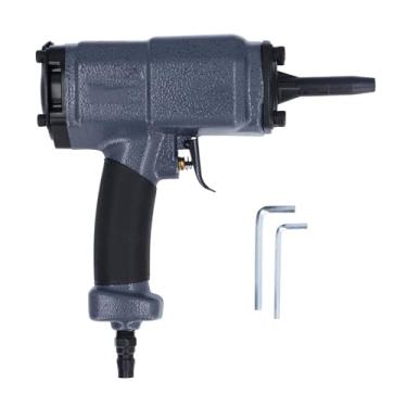 Imagem de Extrator de unhas pneumático ferramenta de remoção de unhas de alumínio resistente, remoção de unhas rápida e eficiente para cerca de madeira reciclada, paletes, celeiro, deck de madeira