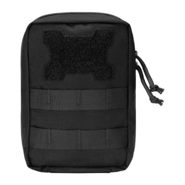 Imagem de EXCELLENT ELITE SPANKER Bolsa tática de primeiros socorros MOLLE IFAK Bolsa médica EMT bolsa utilitária (preto)