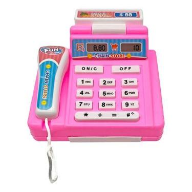 Imagem de Caixa Registradora Art Brink Compras Manual Infantil