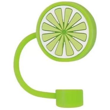 Imagem de 1 capa de canudo de limão para copo Stanley de 40 e 850 g, tampa de cobertura de palha de silicone para acessórios de copo Stanley, bonito topo de palha para copos, tampa de palha para tampas de ponta