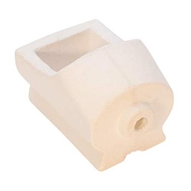 Imagem de Cadinho centrífugo de cerâmica de 340 g com ranhura para máquinas Procraft Ferramenta de fundição de metal precioso ouro prata