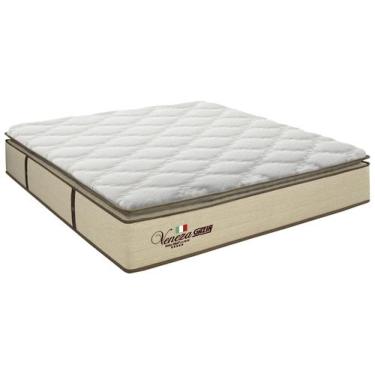 Imagem de Colchão Queen Gazin de Molas Ensacadas 35x158x198cm Veneza, Queen