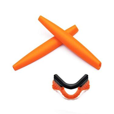 Imagem de Eye Opening Stuff Kits de borracha de substituição para óculos de sol Oakley M Frame/Sweep/Heater/Strike/Hybrid – Kits laranja