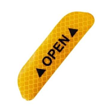 Imagem de Adesivos Refletivos Para Portas De Carro Fita De Advertência De Segura