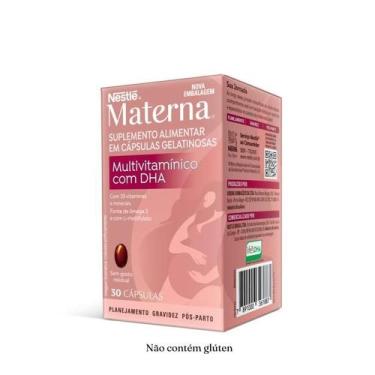 Imagem de Suplemento adulto Materna Multivitamínico com DHA 30 unidades