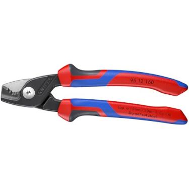 Imagem de KNIPEX Ferramentas 95 12 160 Tesouras de cabo StepCut, aderência confortável 16,25 polegadas