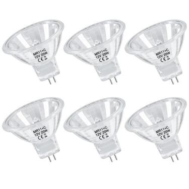 Imagem de Lâmpada halógena Lacnooe MR11 20W 12V FTD Spotlight, pacote com 6
